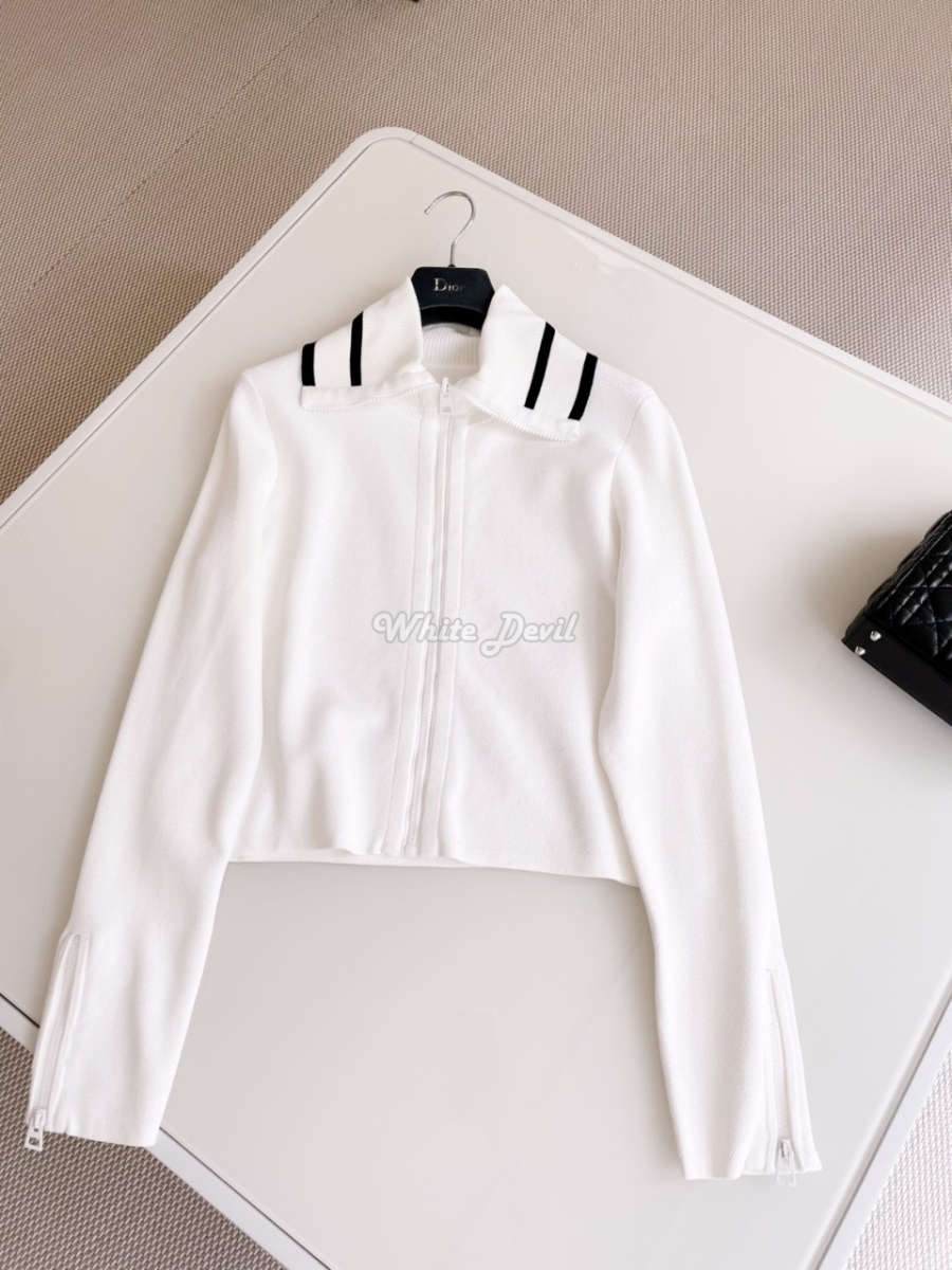하얀악마 디올 리비에라 스탠드 칼라 크롭 재킷 (8).jpg