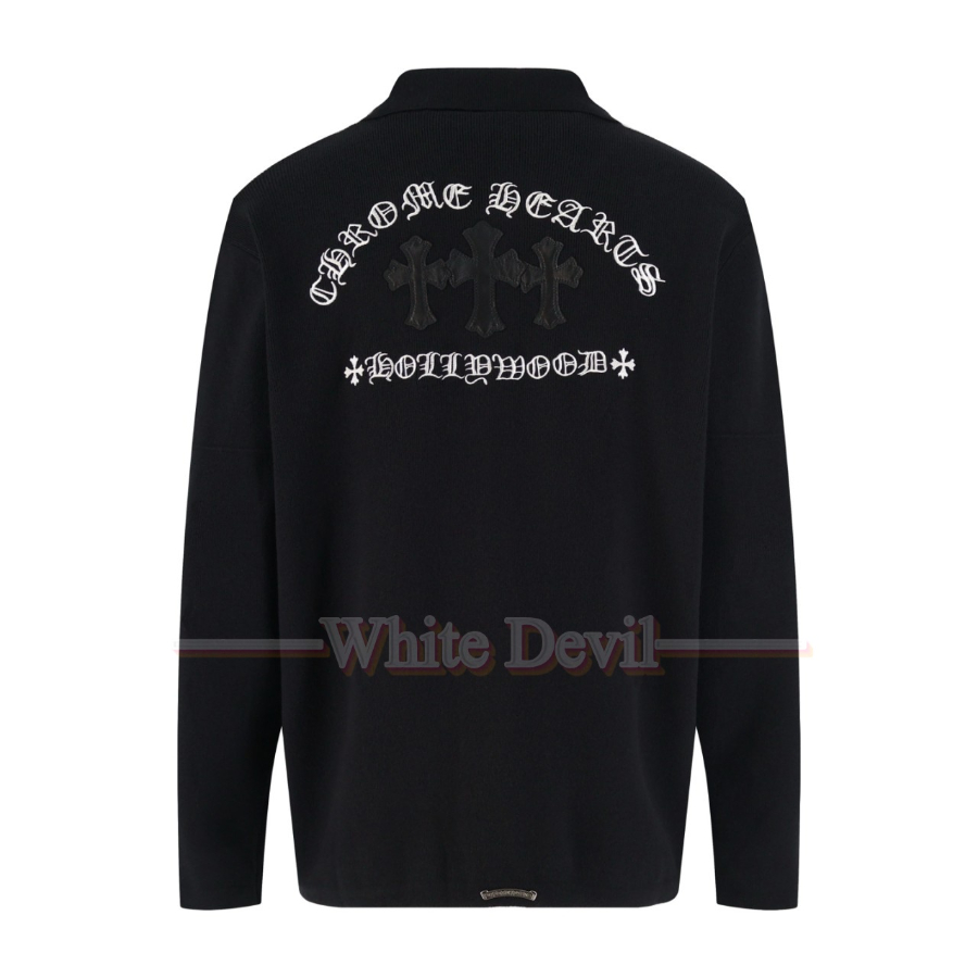 하얀악마 레플리카 크롬하츠 가디건 (5).jpg