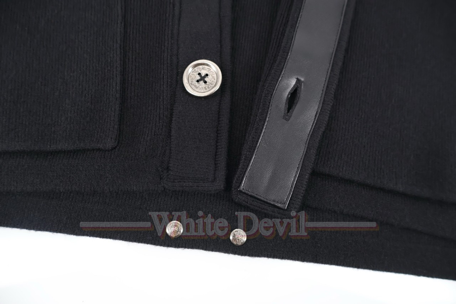 하얀악마 레플리카 크롬하츠 가디건 (7).jpg