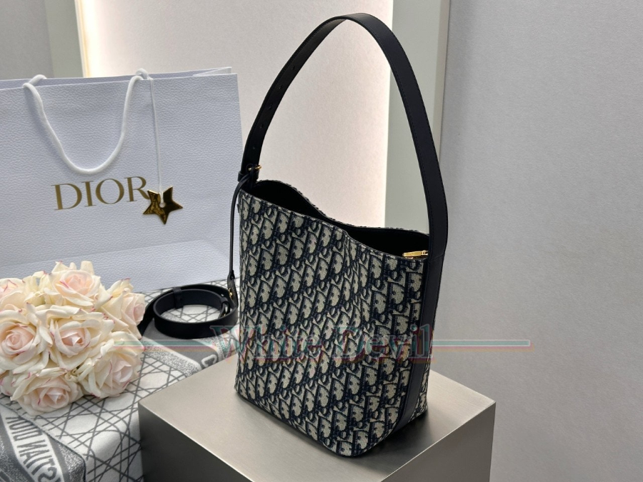 하얀악마 레플리카 디올 버킷백 (5).jpg