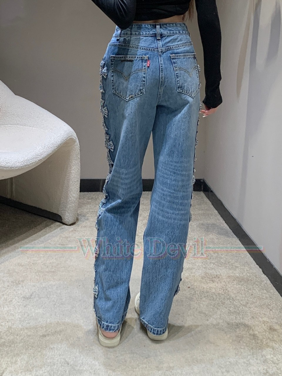 하얀악마 이미테이션 크롬하츠 청바지 (2).jpg